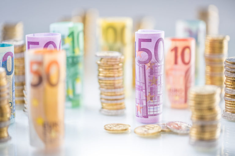 Peniaze, euro