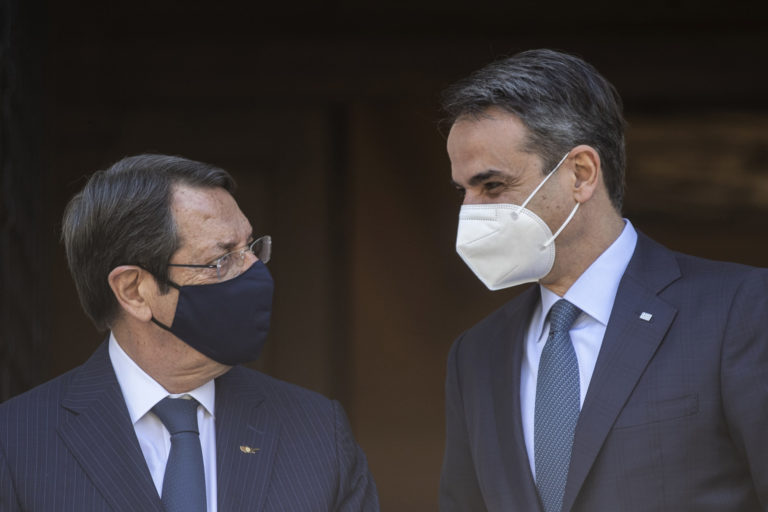 Kyriakos Mitsotakis, Nicos Anastasiades