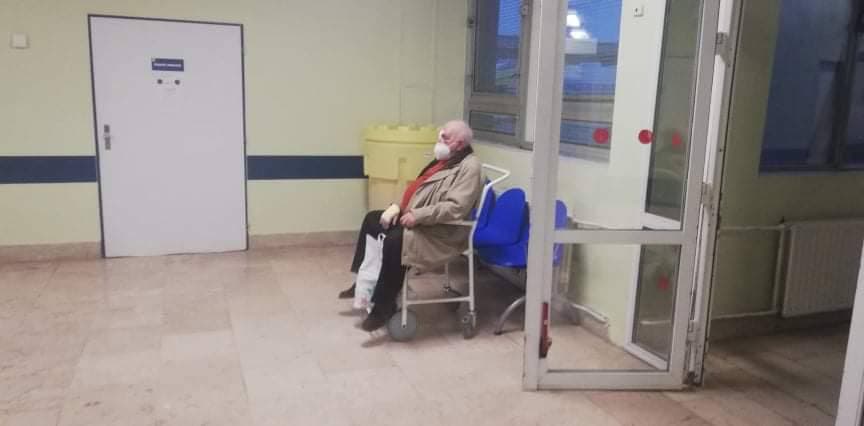 Urgentný príjem, čakanie, seniori