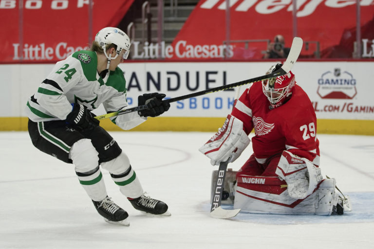 Stars Red Wings Hockey