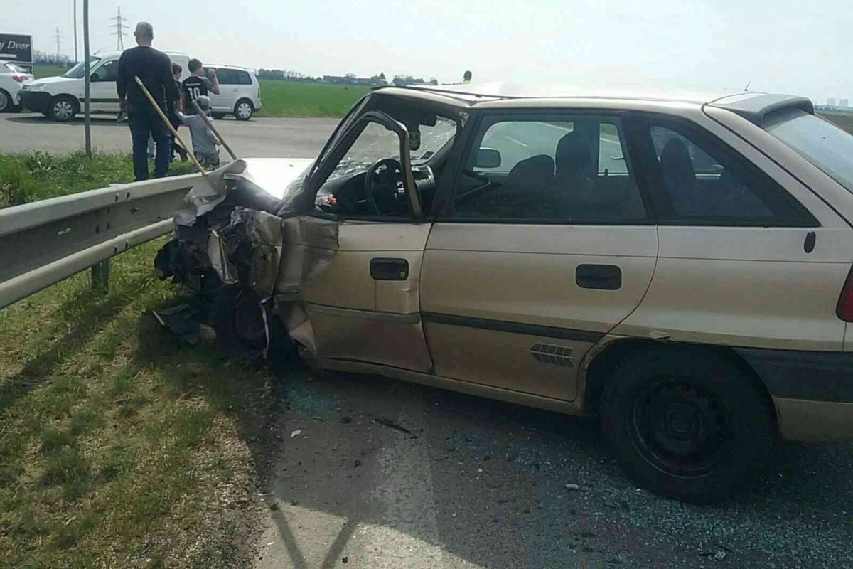 Dopravná nehoda pri Piešťanoch