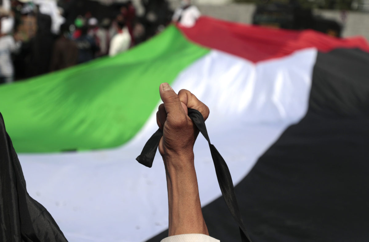 Izrael, Palestína, konflikt, vlajka