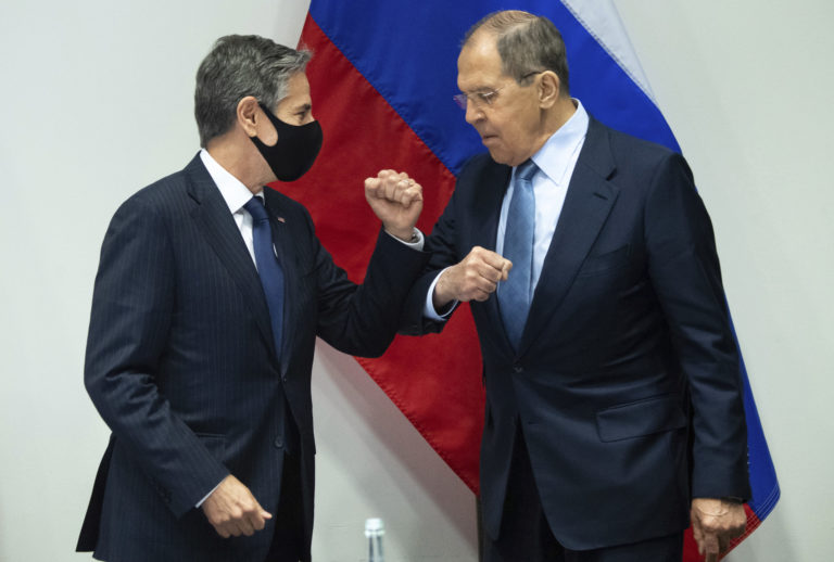Antony Blinken, Sergej Lavrov