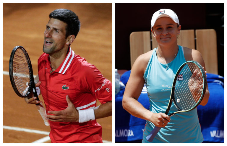 Novak Djokovič, Ashleigh Bartyová