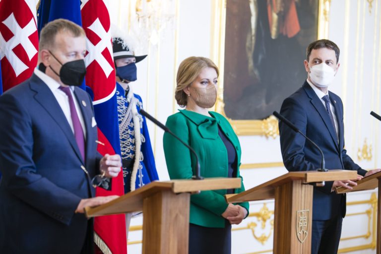 Boris Kollár, Zuzana Čaputová, Eduard Heger