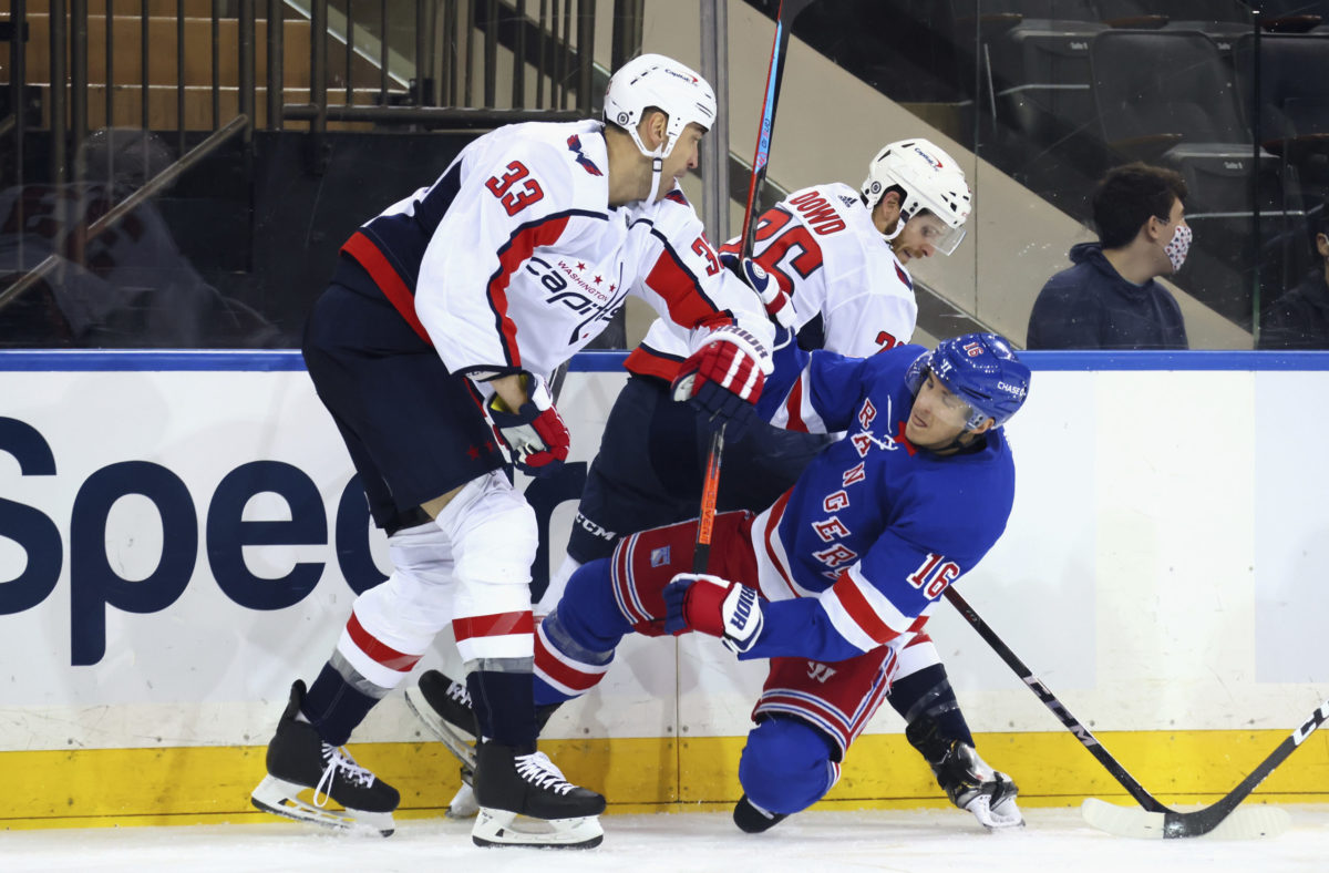 Capitals Rangers Hockey