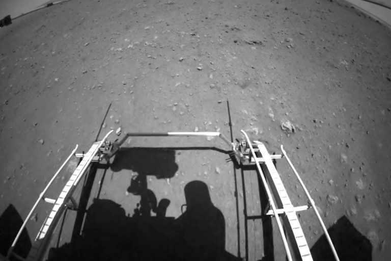 čínsky rover Ču-žung, Mars