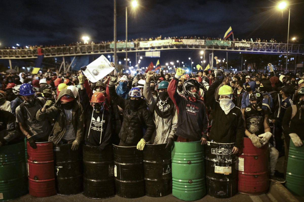 Kolumbia protest