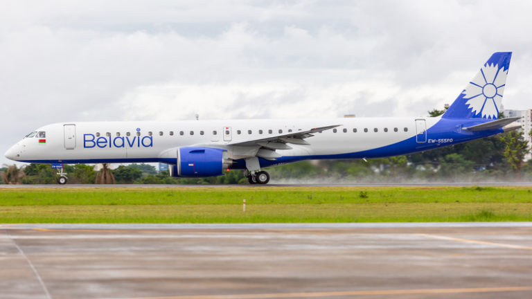 Belavia, lietadlo