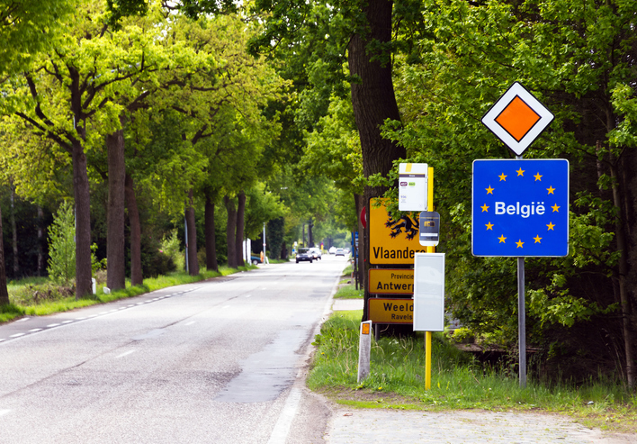 Belgicko hranica