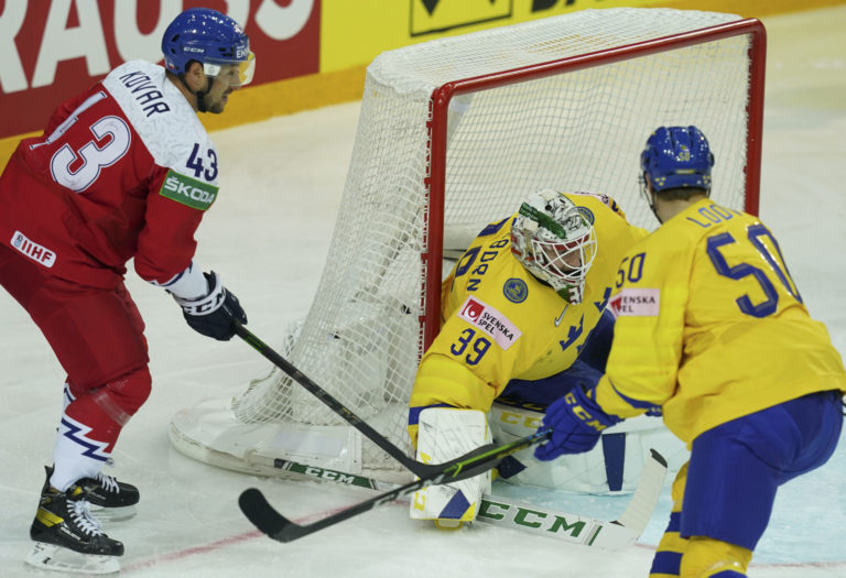 MS v hokeji 2021: Švédsko - Česko