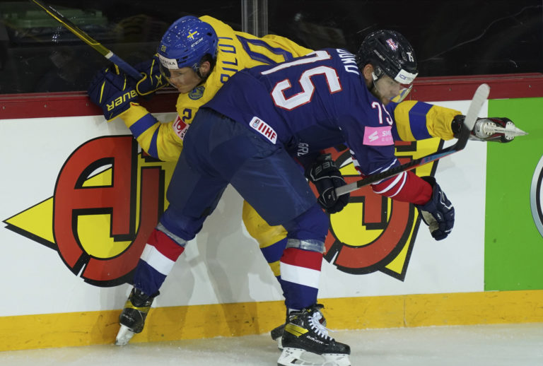 MS v hokeji 2021: Švédsko - Veľká Británia