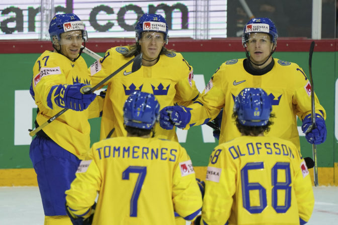 MS v hokeji 2021: Švédsko - Veľká Británia