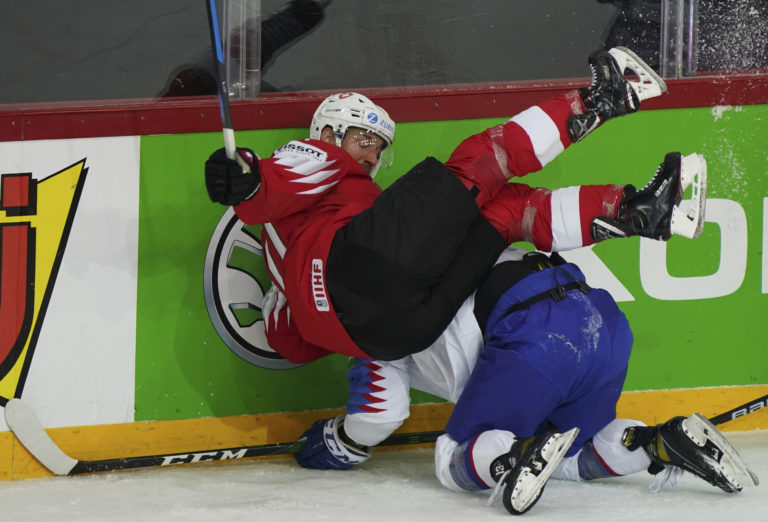 MS v hokeji 2021: Švajčiarsko - Slovensko, Michal Krištof