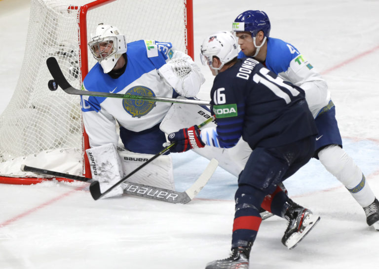 MS v hokeji 2021: USA - Kazachstan