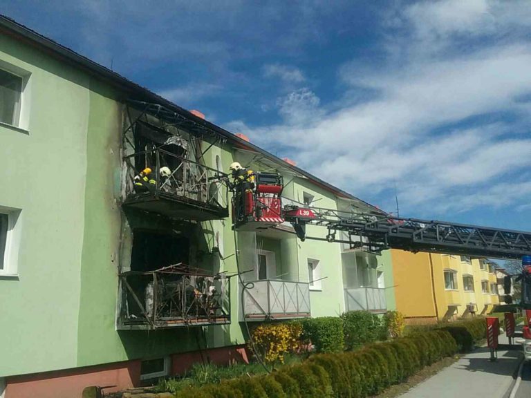 Hasiči, požiar, Žilina