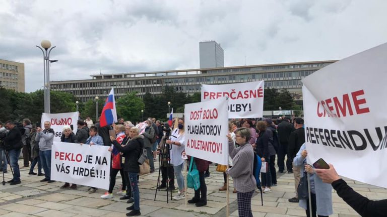 Protest, Bratislava