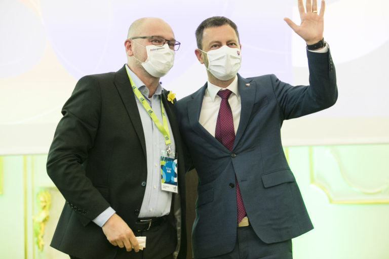 Richard Sulík, Eduard Heger