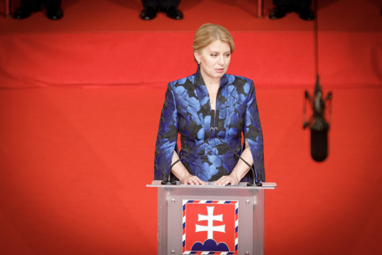 PREZIDENTKA: Udelila štátne vyznamenania