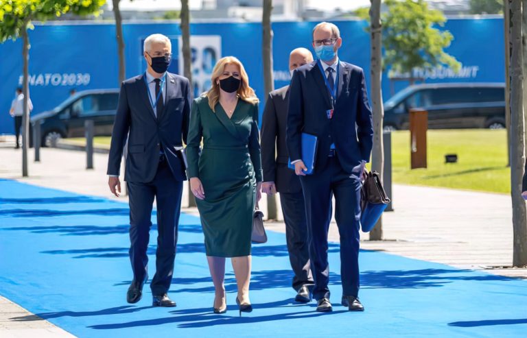 Čaputová, summit NATO