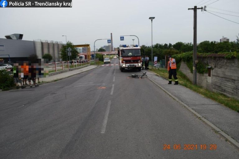 Cyklista, nehoda