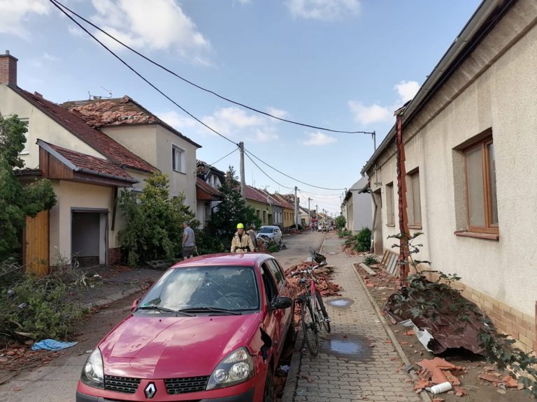 Tornádo na Južnej Morave