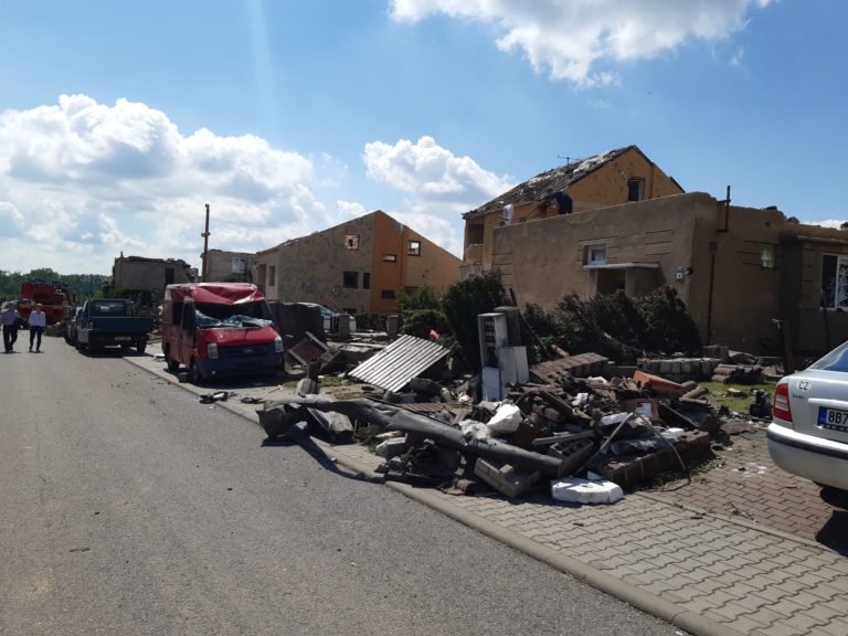 Tornádo na Južnej Morave