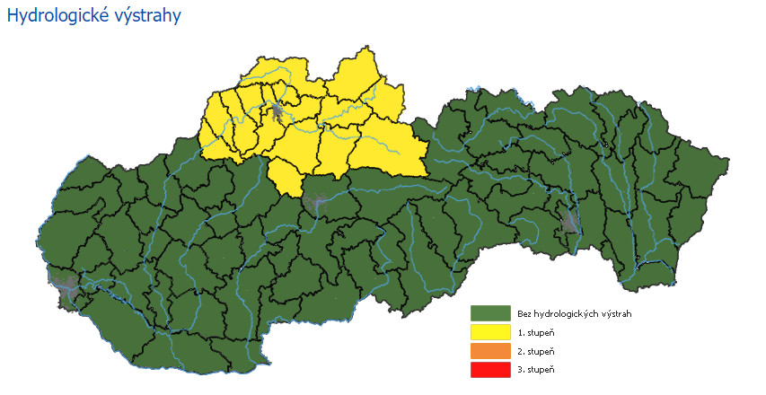 SHMU, počasie