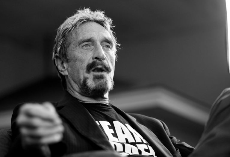 McAfee , úmrtie
