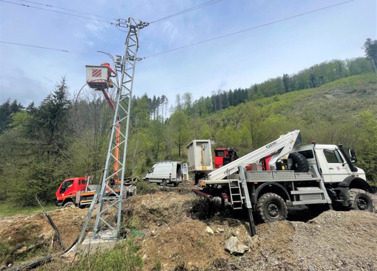 Elektrina, elektrické vedenie