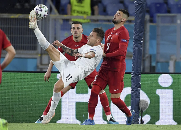 ME vo futbale 2020: Turecko - Taliansko