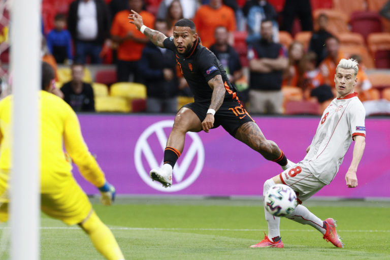 Netherlands North Macedonia Euro 2020 Soccer