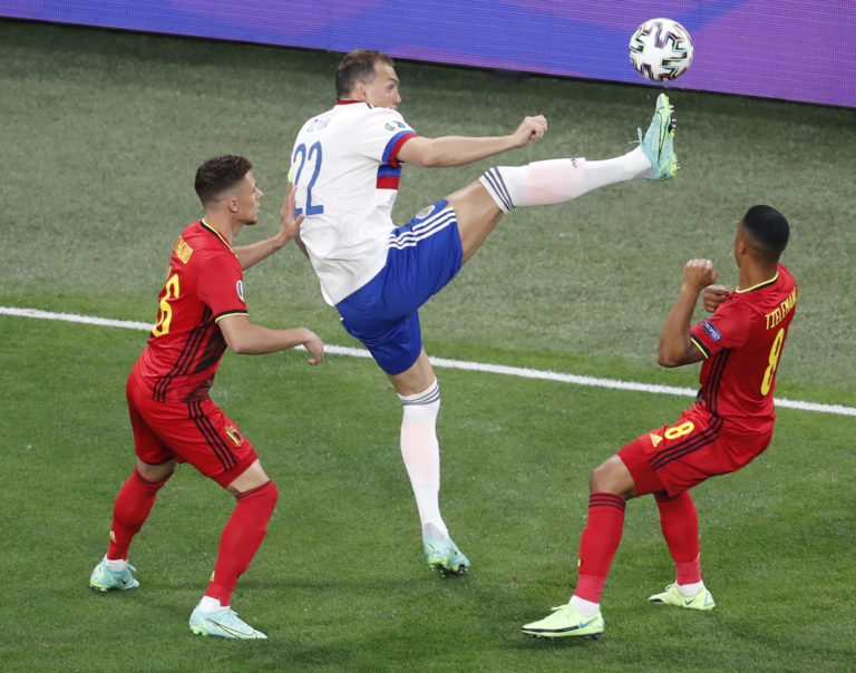 ME vo futbale 2020: Belgicko - Rusko