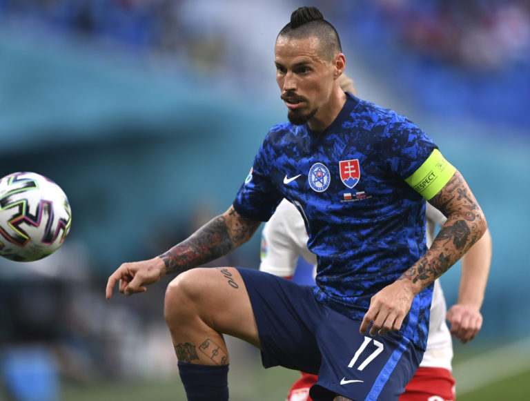 ME vo futbale 2020: Poľsko - Slovensko, Marek Hamšík