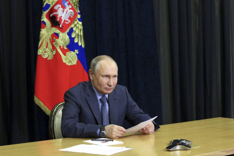 Ruský prezident Vladimir Putin.