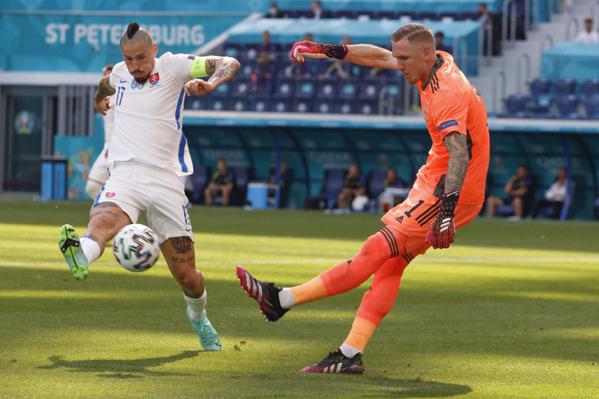 ME vo futbale 2020: Švédsko - Slovensko, Marek Hamšík