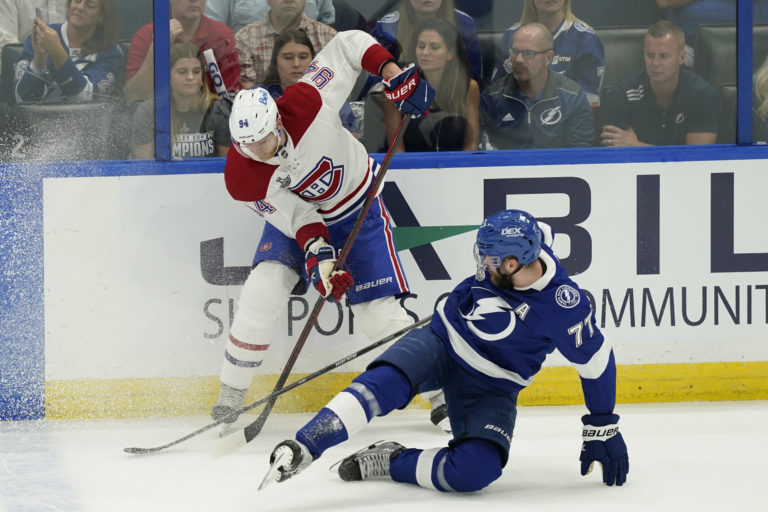 Finále NHL (1. zápas): Tampa Bay Lightning - Montreal Canadiens