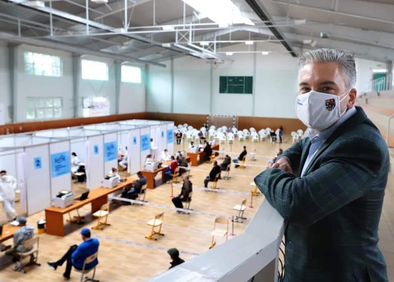 Rastislav Trnka, veľkokapacitné očkovacie centrum, Košický kraj