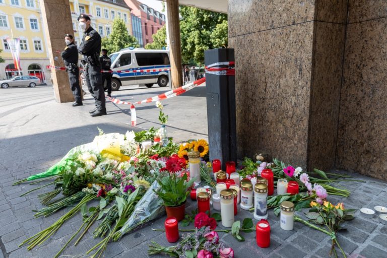 Wurzburg, Nemecko, útok, polícia