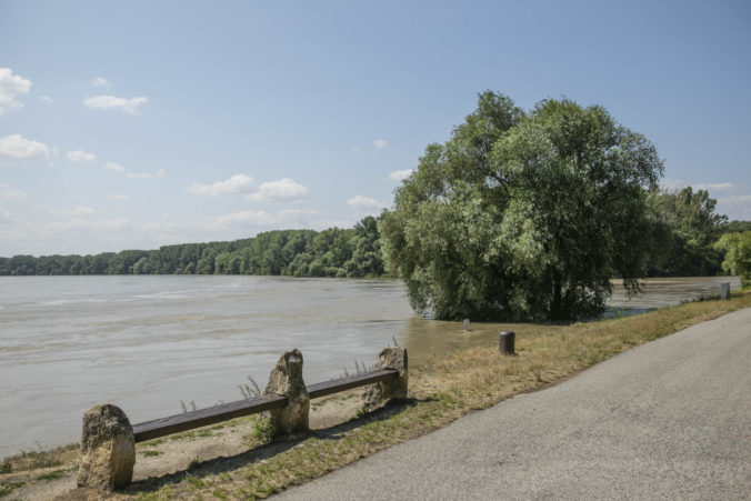 BRATISLAVA: Zvýšená hladina riek, Dunaj