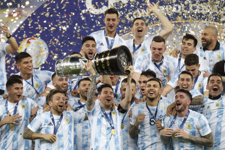 APTOPIX Brazil Argentina Copa America Soccer