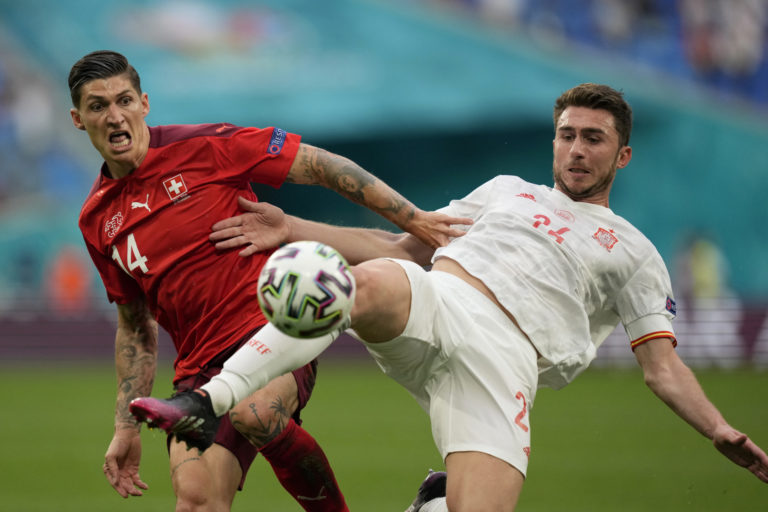 ME vo futbale 2020: Švajčiarsko - Španielsko