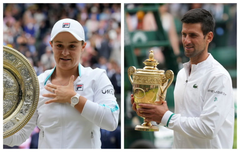 Novak Djokovič, Ashleigh Bartyová