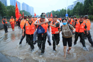 Záplavy, Čína