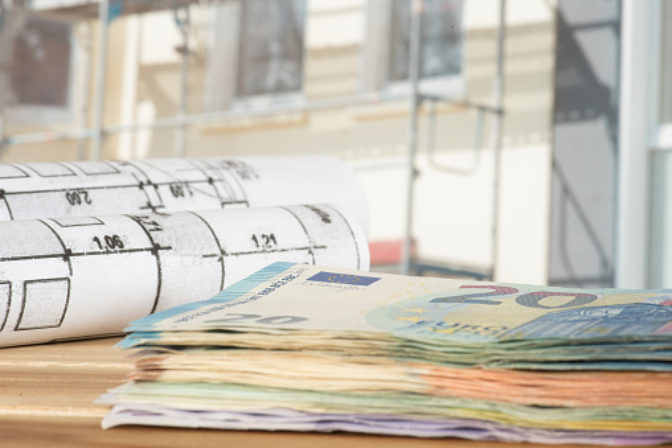 Rekonštrukcia, peniaze