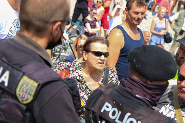 PROTEST: Proti vládnym opatreniam