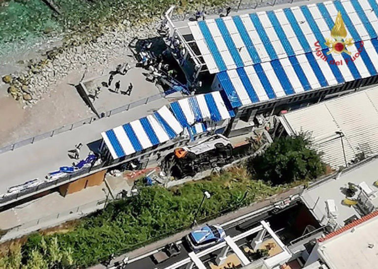 Italy Capri Bus Crash