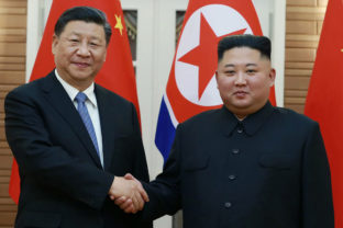 Xi Jinping, Kim Čong un