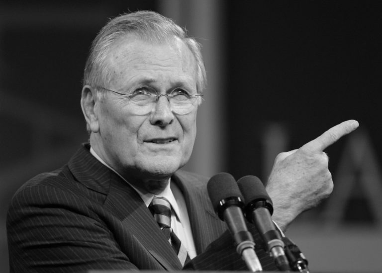 Donald Rumsfeld, úmrtie