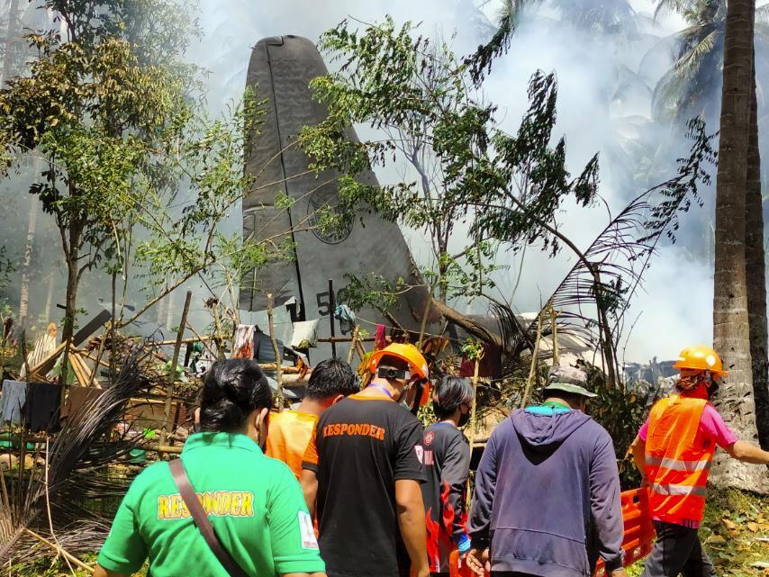 Philippines Military Plance Crash